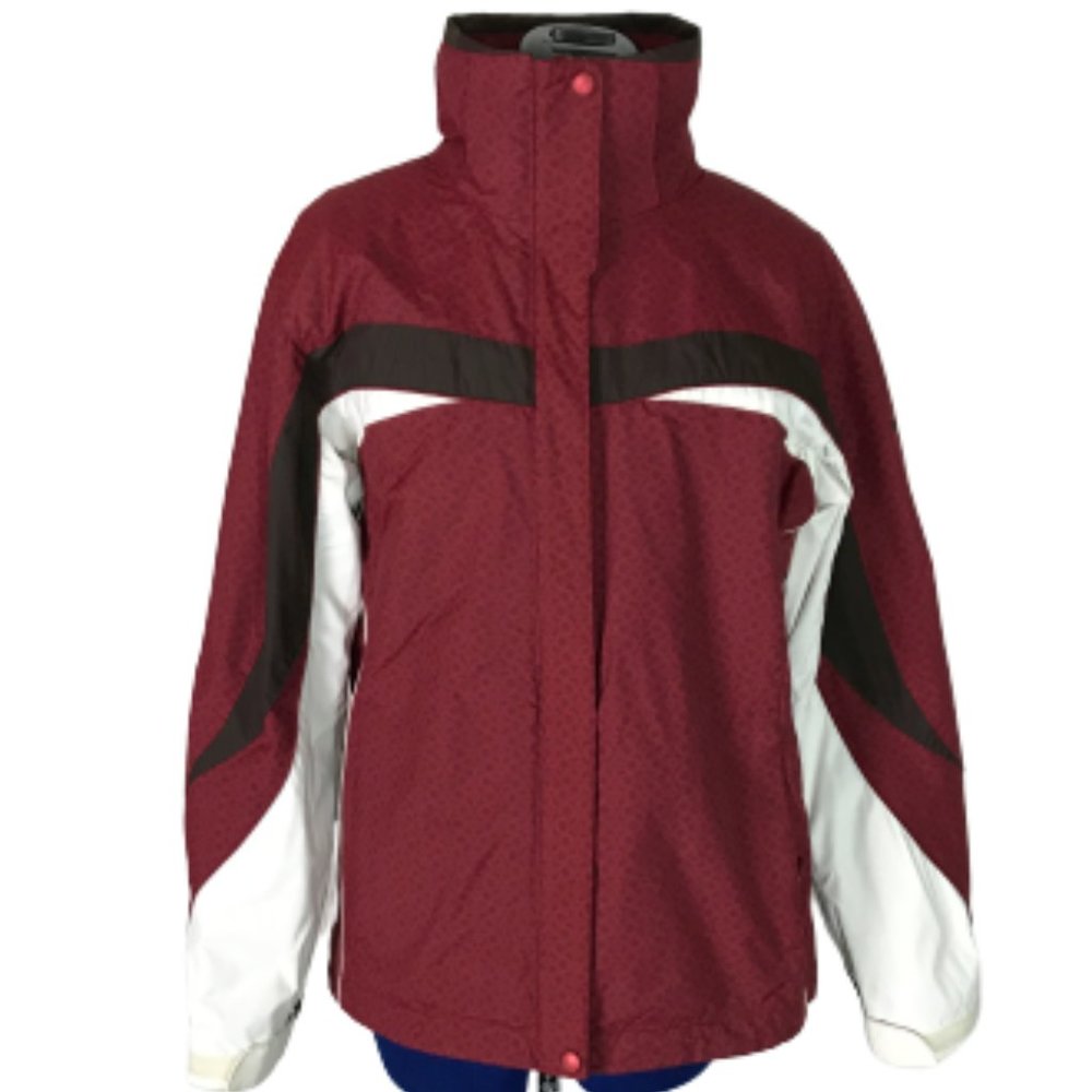 Columbia Red Waterproof Breathable Winter Jacket